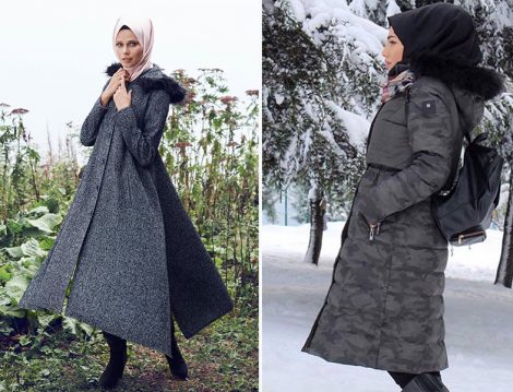 İndirimin Gözdesi En Şık Tesettür Kaban ve Mantolar