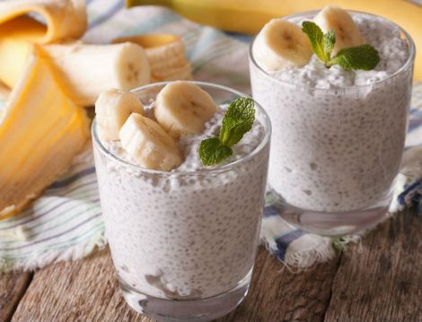Şekersiz ve Unsuz Tatlı Chialı Puding Tarifi