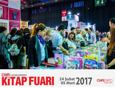 CNR Kitap Fuarı 5 Mart Pazar Gününe Kadar EXPO Yeşilköy’de