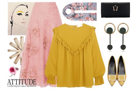 2017’nin Trend Renklerinden Primrose Yellow (Sarı Çuha Rengi) ile 4 Farklı Kombin