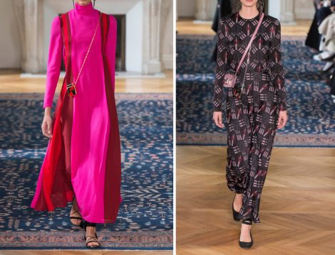 Valentino 2017 İlkbahar Yaz Uzun Elbise Modelleri 
