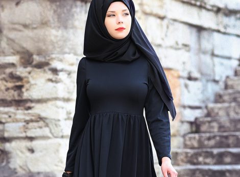 Verza Tesettür Elbise Modelleri