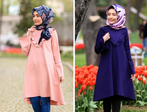 Tesettür Tunik Kombinleri 2017 Verza 