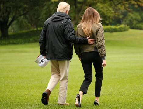 Mrs. Trump, Savaş Uçağı Pilotu Konseptli Bir Çekime Gelen Manken mi