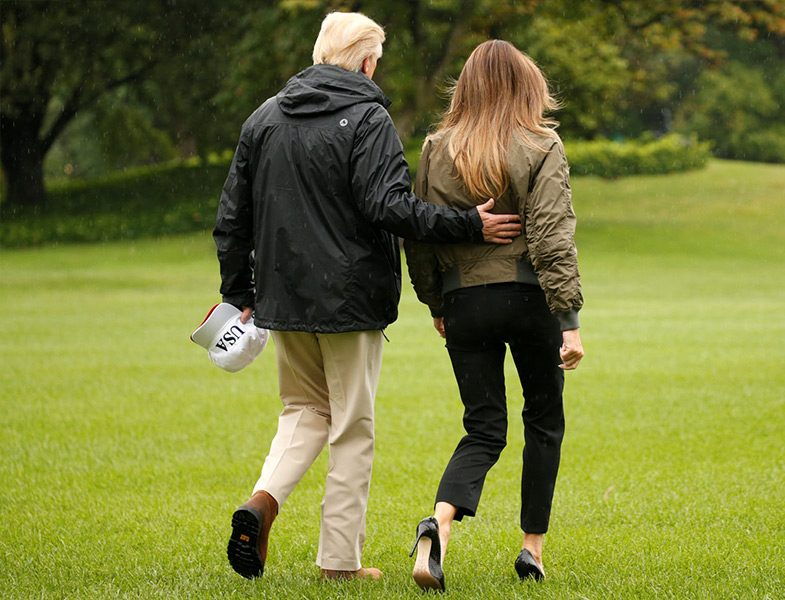 Mrs. Trump, Savaş Uçağı Pilotu Konseptli Bir Çekime Gelen Manken mi