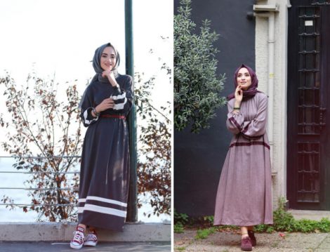 Tesettür Gençler İçin Günü Kurtaran Rahat Elbiseler