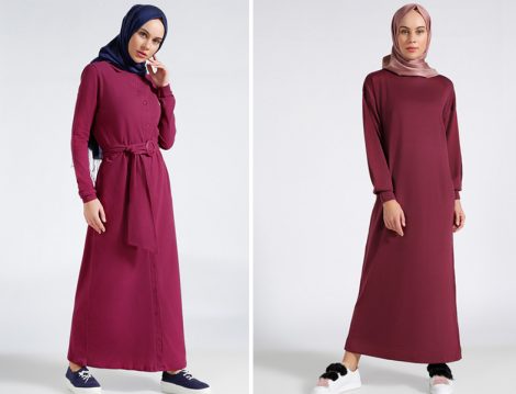 Tesettür Gençler İçin Günü Kurtaran Rahat Elbiseler