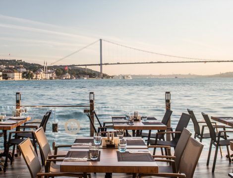 Boğaz Manzarası Restoranlar Beyaz Bosphorus