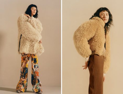 Hemen Dene Shearling Ceketler