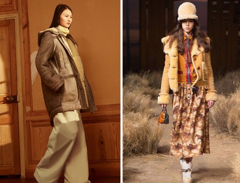 Hemen Dene Shearling Ceketler