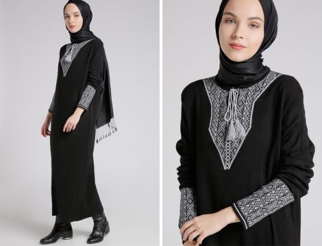 Koyu Renk Giyinen Kadınların Giyim Stili