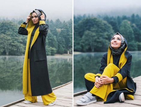 Mağaza Kadınca Butik Tesettür Hırka ve Kap Modelleri 
