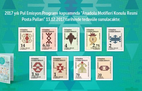 PTT’den “Anadolu Motifleri” Konulu Resmi Posta Pulları