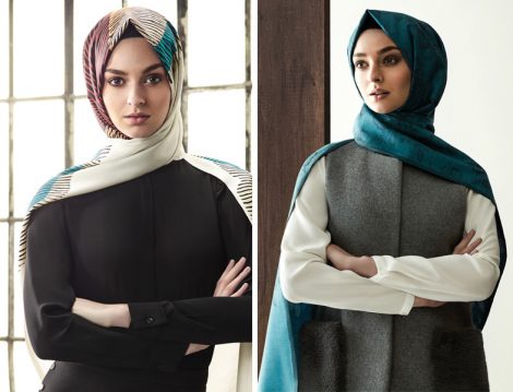 2018 Şal ve Eşarp Bağlama Modelleri