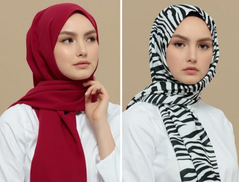 2018 Şal ve Eşarp Bağlama Modelleri