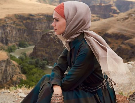 2018 Şal ve Eşarp Bağlama Modelleri