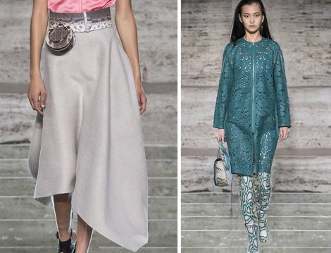 Salvatore Ferragamo 2018 İlkbaharYaz Koleksiyonundan Çok Yönlü Stiller