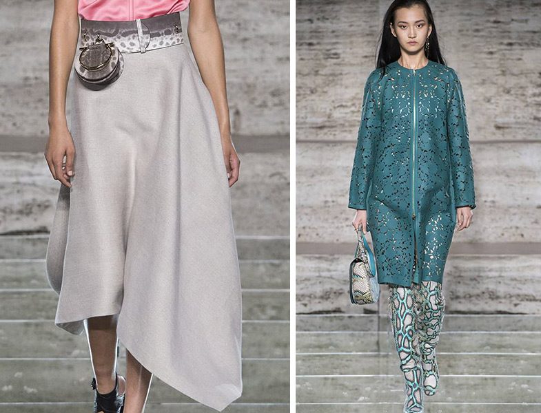 Salvatore Ferragamo 2018 İlkbahar Yaz Koleksiyonundan Çok Yönlü Stiller