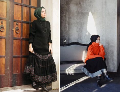2017-18 Sonbahar Kış Koleksiyonlarının En Güzel Etekleriyle Stil Sahibi Kombinler