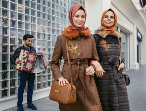 2018 Tesettür Dış Giyim Modelleri