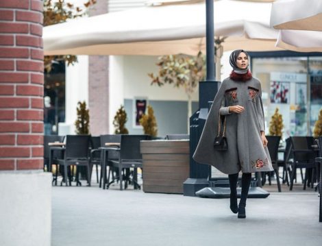 2018 Tesettür Dış Giyim Modelleri