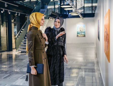 2018 Tesettür Dış Giyim Modelleri 