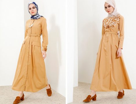 2018'in En Yeni Tesettür Elbise Modelleri ve Fiyatları