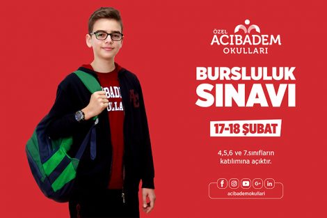 Acibadem Okulları Burs Sınavı 2018