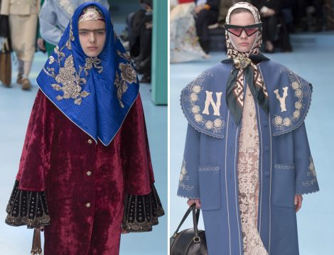 Dünya Moda Markalarının Tesettürlü Defile Görüntüleri