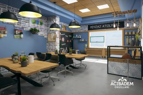 Peyzaj Atölyesi Acıbadem Okulları