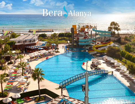 Bera Otel Alanya’da Kadınlara Özel 3500m2’lik Alanda Tatil Keyfi!