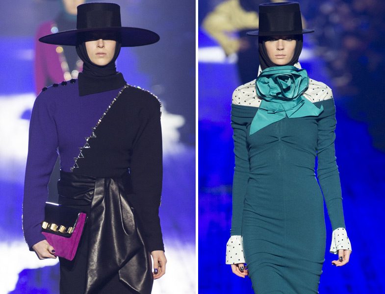 Dünya Moda Markalarının Tesettürlü Defile Görüntüleri