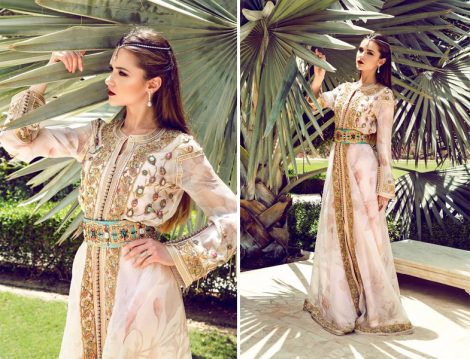 Kına Gecesi Kaftan ve Elbise Modelleri 2018-2019