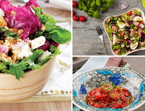 Tek Başına Bir Öğüne Yetecek Salata Tarifleri
