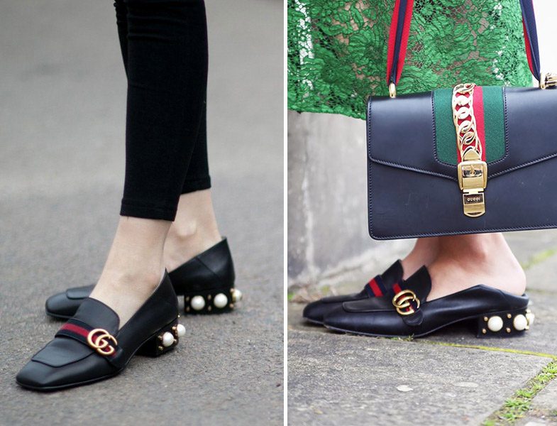Gucci Mister Crystal Convertible Loafer Modeli