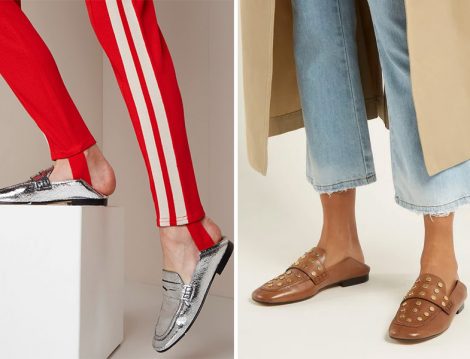 Isabel Marant Feenie Studded Convertible Loafer Modeli