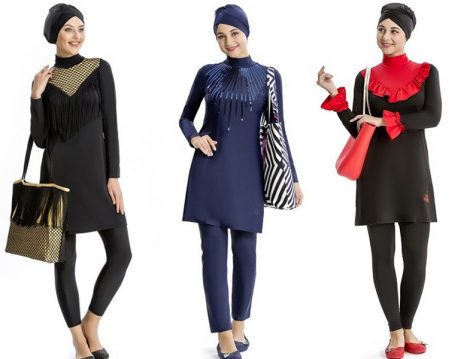 Moda Merve Tam Kapalı Mayo Modelleri