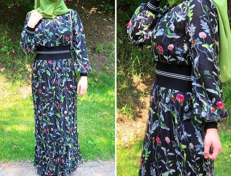Safiye Ekiz 2018 Yaz Tesettür Giyim Elbise Modelleri