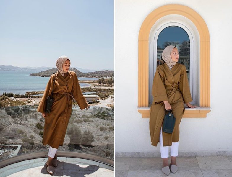 Tesettür Kimono Modelleri ve Kombinleri