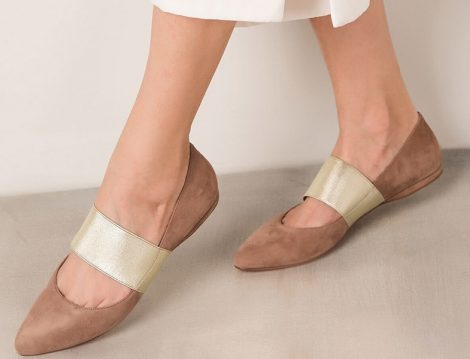 Nine West Hakiki Deri Natürel Süet Kadın Ayakkabı
