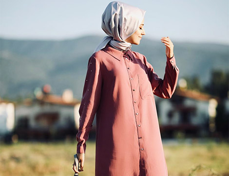Bayrama Özel 5 Tunik Kombini