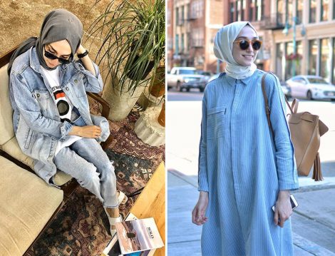 Elif Doğan Yazlık Tesettür Giyim Kombinleri