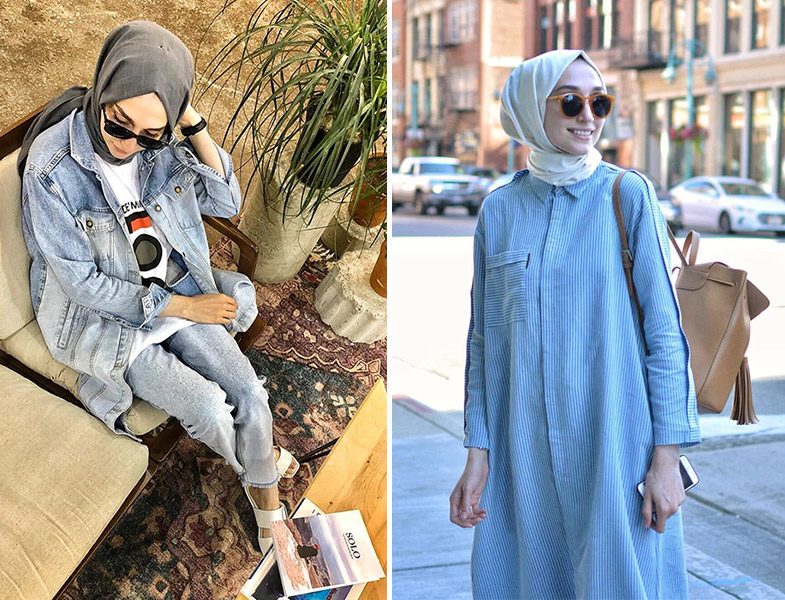 Elif Doğan Yazlık Tesettür Giyim Kombinleri