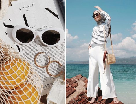 Moda Fenomenlerinden Rizky Amelia Tatil Fotoğrafları
