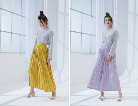 Piliseli Pantolon Etek Modelleri