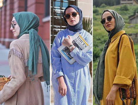 Tesettür Kombinlerde Öne Çıkan Elbise, Kap ve Tunik Modelleri