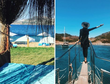 İnstagram Moda Fenomeni Bleumer Tatil Fotoğrafları