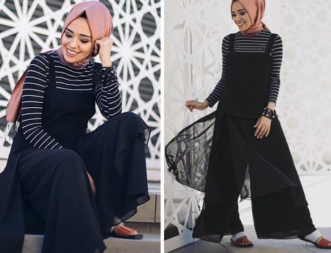 Almarwah Black Siyah Tulum