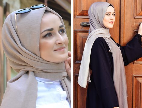 AlışverişYeşiltopuklar'dan Nude Tonlarında Şal Modelleri