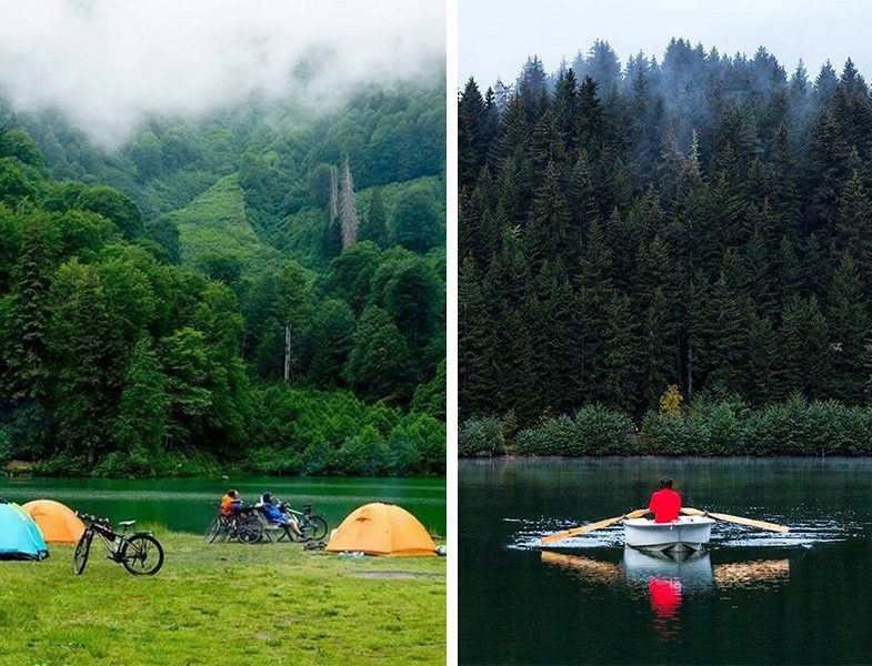 Artvin Borçka Karagöl Kamp ve Sandal Gezintisi